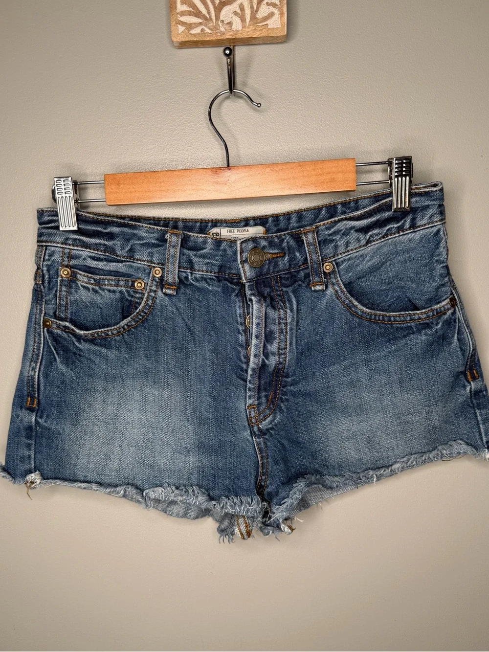 Free People Rock Denim Uptown Short